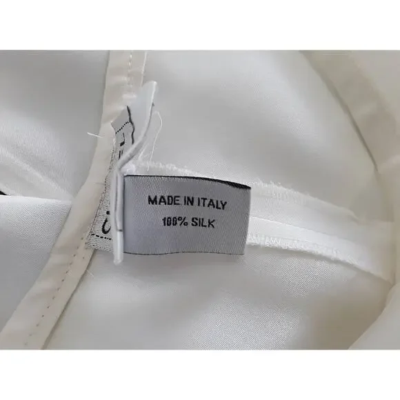 Chanel 2008 K Lagerfeld CC Logo Silk Dress Shorts 40 (M) - Picture 10 of 10